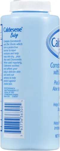 Vista 6 de Caldesene Polvo para bebé de almidón de maíz con óxido de zinc, polvo para bebés sin talco, 5 onzas (paquete de 2)