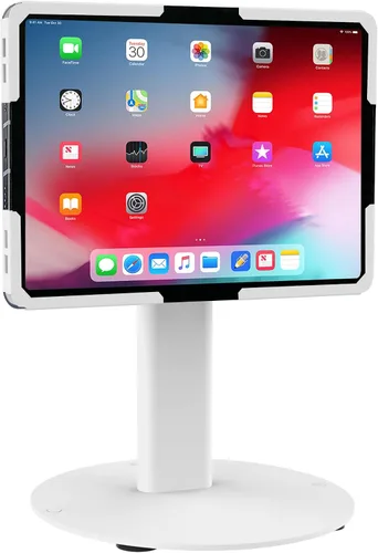Mount-It! Soporte universal para tableta con inclinación, soporte de quiosco POS para iPad antirrobo para venta al por menor, se adapta a tabletas