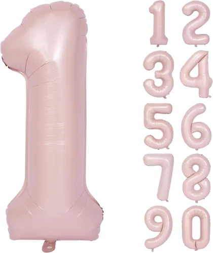 Vista 271 de Globos de 40 pulgadas con números de caramelo, papel de aluminio de helio, globos de látex de Mylar para fiesta de cumpleaños, decoración digital 0