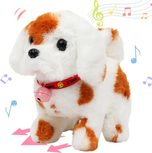 Vista 78 de Hopearl - Juguete de peluche electrónico interactivo de conejo con orejas LED, sonidos y movimientos; camina, se menea e ilumina las orejas, mueve