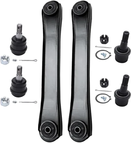 Vista 154 de Detroit Axle - Kit de brazos de control delanteros para Chevy GMC Silverado Sierra 1500 Avalanche Yukon Tahoe Escalade ESV EXT, 2 brazos de control