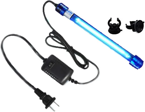 Vista 8 de 5W acuario algas luz limpia tanque de peces agua limpia luz verde agua clara lámpara impermeable tanque de peces algas lámpara limpia para tanque