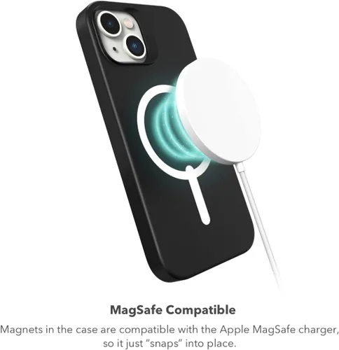 Vista 3 de ZAGG Gear4 Milan Snap - Funda para Apple iPhone 14, D3O, protección contra caídas de hasta 13 pies (13.1 ft), compatible con carga inalámbrica
