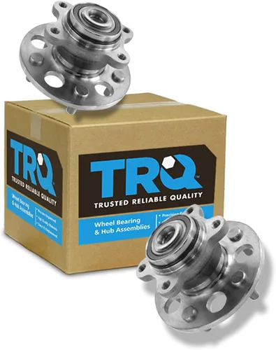 Vista 29 de TRQ Conjunto de rodamiento y cubo de rueda delantera de 2 piezas compatible con Chevrolet Trailblazer 02-09, Trailblazer EXT 02-06, GMC Envoy 02-09
