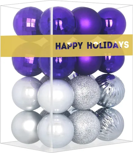 Vista 98 de GameXcel - esferas de Navidad para el árbol de Navidad - Decoraciones navideñas que no se rompen, unas perfectas esferas colgantes