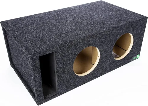 Vista 4 de Atrend 8DQVDD Digital Designs - Carcasa de subwoofer de 8 pulgadas con doble ventilación, serie Redline-Hi Def Tuned, fabricada en Estados Unidos