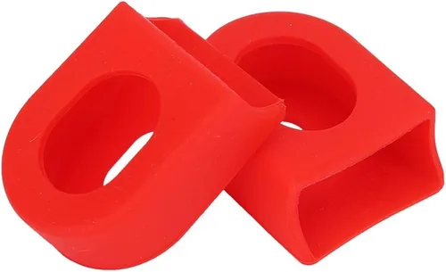 Vista 10 de Tbest Juego de 2 botas de manivela para bicicleta, funda de silicona, funda protectora de manivela para bicicleta (paquete de 2)