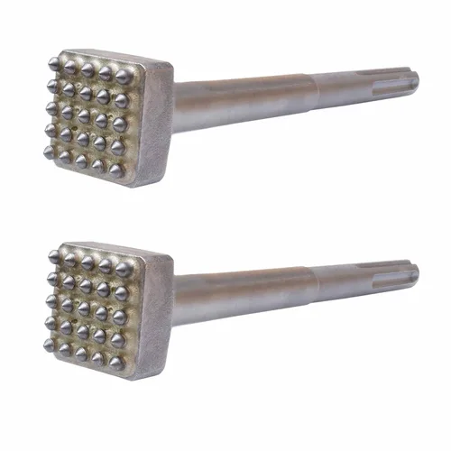Vista 7 de Parche de reparación de hormigón SDS Max de 11 3/4 pulgadas, 25 puntas, herramienta de buje, cabeza cuadrada de 1 1/2 pulgadas, paquete de 1