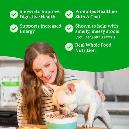 Vista 4 de Dr. Harvey's Veg-to-Bowl - Alimento para perros, mezcla de base deshidratada de grado humano para perros, mezcla holística sin granos