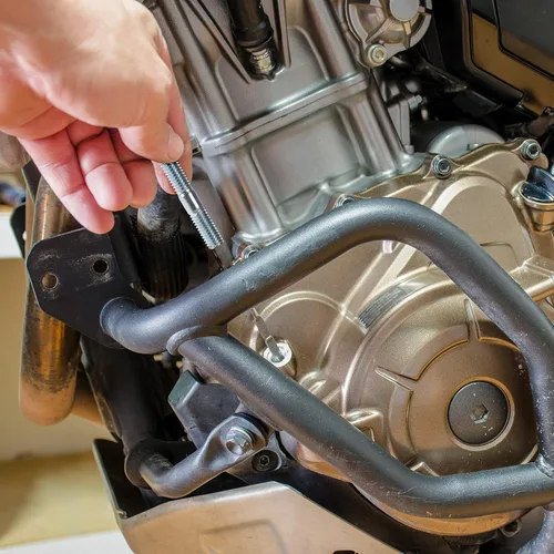 Vista 6 de PAGOW Kit de 10 piezas de pernos y juntas de escape Gy6 para scooters de 50 cc, 125 cc, 150 cc, ATV, ciclomotor, quad, 4 ruedas, dunas, buggy