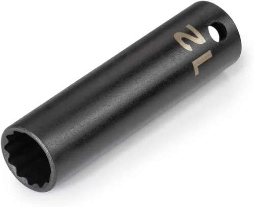 Vista 17 de TEKTON 3/8 pulgadas de accionamiento x 1 pulgada de profundidad 12 puntos de impacto SID13225