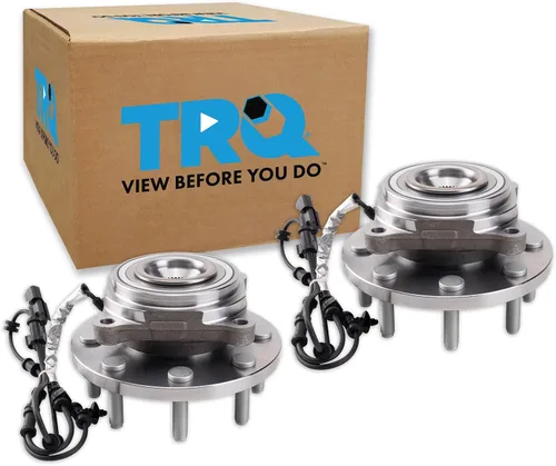 Vista 247 de TRQ Par de conjunto de cubo de cojinete de rueda delantera izquierda derecha, 2 piezas compatible con Lexus GX460 2003-2009 GX470 2003-2023 Toyota