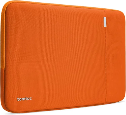 Vista 22 de Funda protectora Tomtoc 360° para MaaBook Air / MacBook Pro Retina de 13-13.3 pulgadas/iPad Pro de 12.9 pulgadas, Negro/Azul