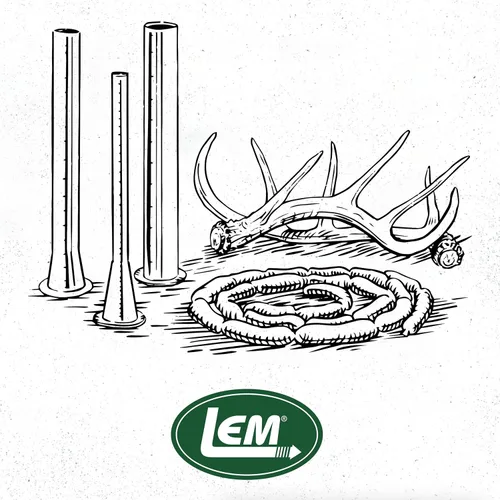 Vista 8 de LEM Products tripa artificial ahumada comestible a base de colágeno, 19mm