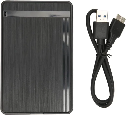 Vista 6 de Caja SSD 2.5, USB3.0 Caja SSD 2.5 Caja de disco duro Caja de disco duro 5Gbps 2.5 pulgadas Adaptador de carcasa SSD ultra delgado y ligero