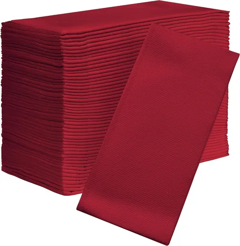 Vista 16 de Servilletas de papel American Homestead - Servilletas desechables tipo lino para cena BBQ - Servilletas de mesa de calidad de restaurante