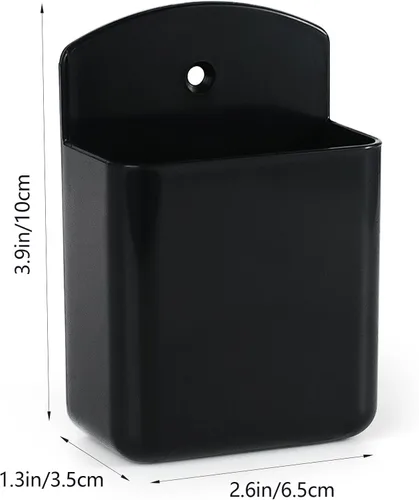 Vista 2 de Soporte de pared para control remoto, 2 piezas, soporte para controlador de TV, soporte remoto autoadhesivo, soporte para bolígrafo de pared