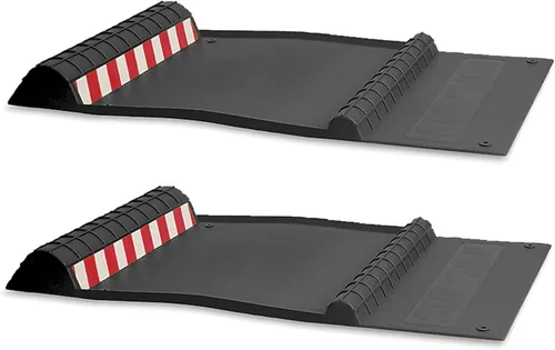 Vista 12 de Maxsa 37358-RS Park Right - Alfombrilla de estacionamiento de 21 x 11 x 2 pulgadas, color negro, exclusivo de Amazon