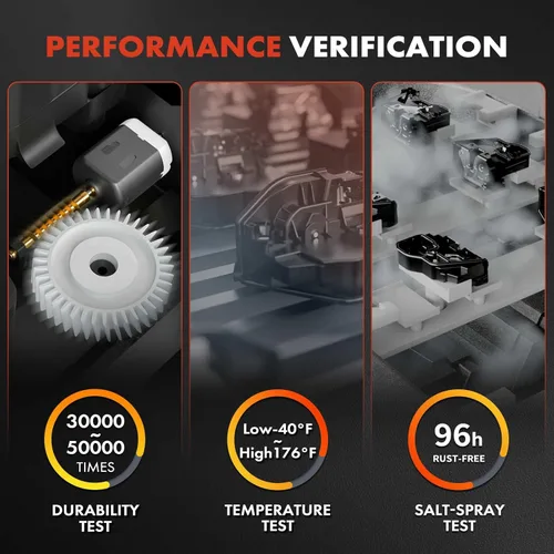 Vista 3 de A-Premium Bloqueo de pestillo delantero inferior compatible con Volkswagen GTI/Golf 2014-2018, Golf SportWagen/Golf R/e-Golf 2015-2018, conjunto