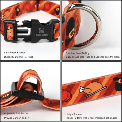 Vista 46 de Maca Bates - Collar de primavera para perro con diseño de flores, para niñas y niños, hembra, macho, para Perros, Chihuahua, Pitbull, regalo