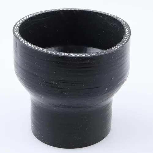 Vista 49 de AC PERFORMANCE ID 4" a 3.75" (4.016 in a 3.740 in) Reductor recto, longitud 4" (100mm), 4 capas reforzadas, manguera universal de silicona pura Negro