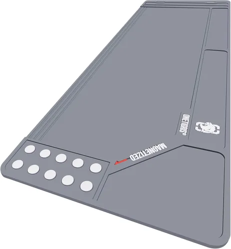 Vista 10 de ONETIGRIS Gun Cleaning Mat Rifle Pistol Gun Mat with Magnetic Dots, Non-Slip Oil Resistant