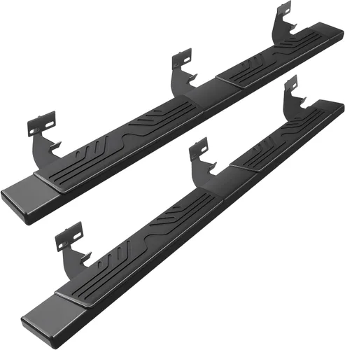 Vista 9 de PZ - Estribos de 6 pulgadas compatibles con Dodge Ram 1500 Crew Cab 2009 - 2018 (incluye 2019 - 2024 1500 Classic), Ram 2500 3500 2010 - 2024