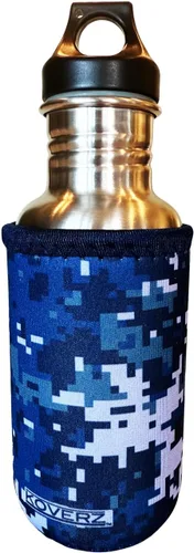 Vista 54 de Funda de neopreno para botella de agua Koverz, funda de neopreno, se ajusta a botellas de agua de 24-30 oz, lavable y reutilizable, tamaño grande