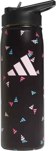 Vista 9 de adidas Stainless Steel Metal Water Bottle 20 oz (600 mL) Straw Lid