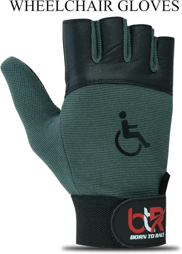 Vista 9 de Wheelchair Gloves Mobility Disability for Men and Women