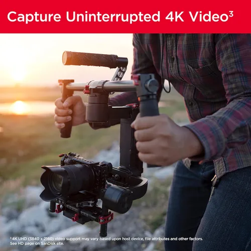 Vista 4 de SanDisk - Tarjeta de memoria SDHC UHS-I Extreme de 32 GB - C10, U3, V30, 4K, UHD, tarjeta SD - SDSDXVT-032G-GNCIN