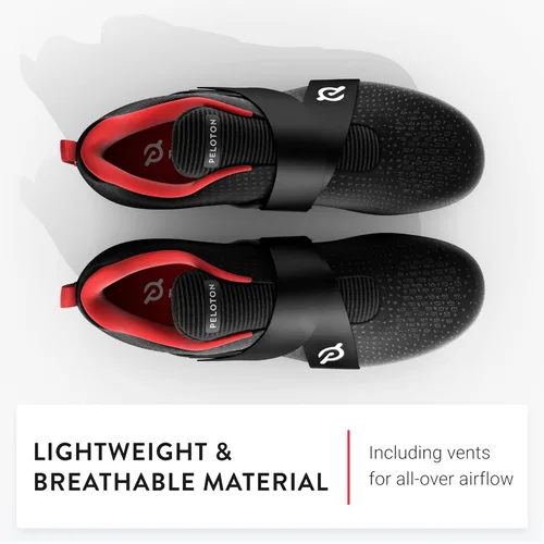 Vista 3 de Peloton Altos - Zapatos de ciclismo para bicicleta y bicicleta + con correa de velcro y tacos de bicicleta compatibles con Delta