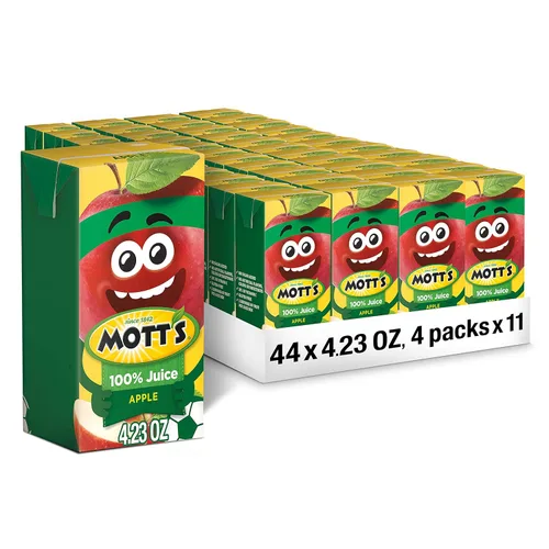 Vista 4 de Mott's 100% Jugo, Manzana Original, Lata de 4.23 onzas