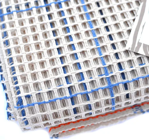 Vista 2 de Color Crazy Alfombra de lona con gancho de malla, malla 3.75 (44" x 36")