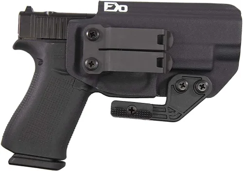 FDO Industries IWB - Funda Kydex compatible con Glock 48 MOS - Discreet Carry Concepts - Clip de engranaje monobloque de metal de 1.5 pulgadas,
