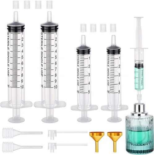 Vista 8 de Segbeauty 0.17oz Herramientas de Bomba de Recarga de Perfume, Kit de 8 Piezas de Herramientas de Dispensador de Perfume para Transferencia, Incluye