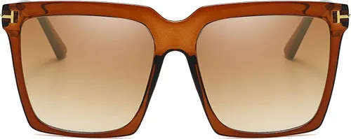 AIEYEZO Gafas de sol cuadradas de gran tamaño para mujeres y hombres, sombras de marco grande a la moda, deportes al aire libre, conducción,