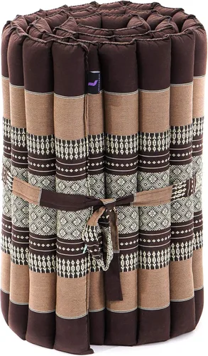 Vista 225 de Leewadee colchón tailandés enrollable para cama de invitados, tapete de yoga, para masaje tailandés, ecológico, orgánico y natural.