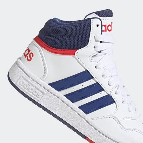 Vista 10 de adidas Kids' Hoopds Mid Top Basketball Shoe