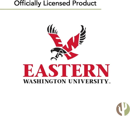 Vista 7 de Desert Cactus Eastern Washington University Baseball Hat EWU Eagles Brimmed Embroidered Cap Adjustable Cloth Strap Adult Negro