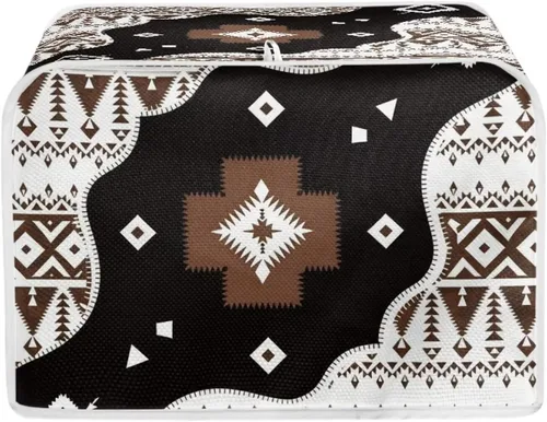 Vista 8 de Talayituse Cubierta para tostadora con estampado de flores de gato, ranura ancha de 2 rebanadas, cubierta ligera para tostadora, protección contra