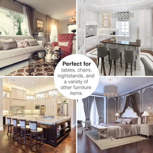 Vista 2 de Muebles reutilizables para todo tipo de suelos: mueve muebles pesados de forma rápida y fácil con deslizadores de muebles., Beige, 4703895N