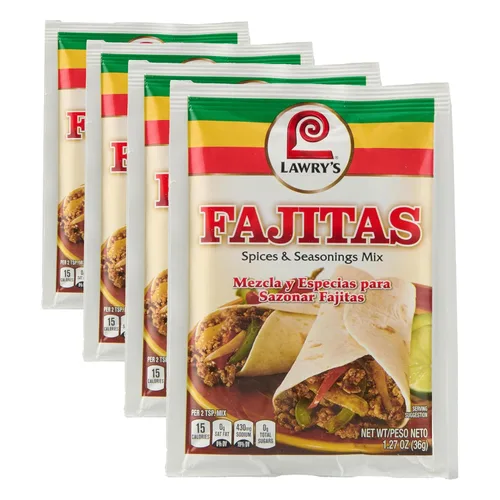 Vista 10 de Lawry's Mezcla de especias y condimentos Fajitas, 1.27 oz (paquete de 12)