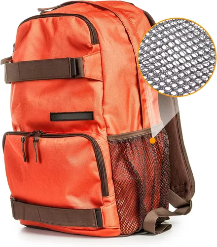 Vista 5 de Pllieay Tela de malla negra de 29.5 x 59 pulgadas, ligeramente elástica para bolsillo de mochila y correas, ropa de red, bolsa de malla y bolsa