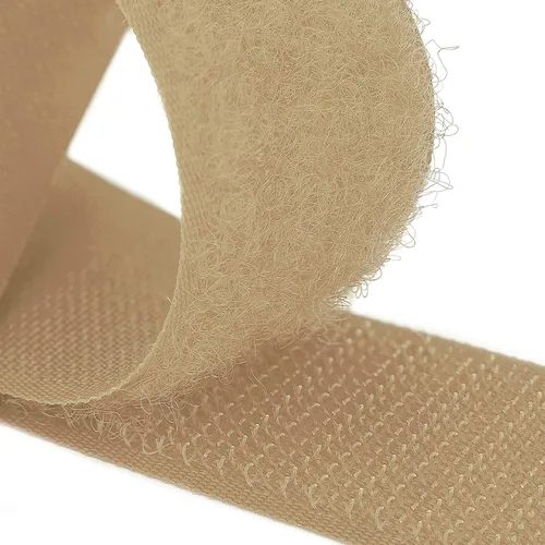 Vista 4 de Country Brook Design Cierre de velcro para coser no adhesivo de 2 pulgadas (beige, 5 yardas)