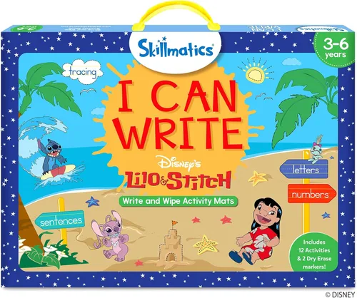 Vista 17 de Skillmatics I Can Write - Actividades de aprendizaje preescolar reutilizables, juguete educativo y juego, suministros de regreso a clases, regalos