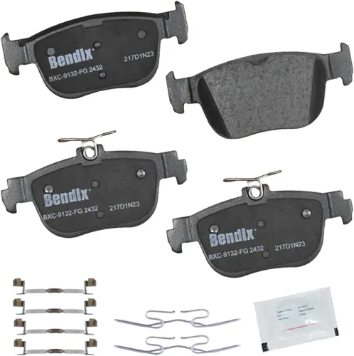 Vista 265 de Pastillas de Freno Traseras Cerámicas Bendix Priority1 CFC1510 para INFINITI QX56 2013-2011, QX80 2024-2014, Nissan Armada 2023-2017