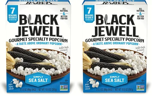 Vista 10 de Black Jewell Palomitas de maíz gourmet para microondas, toque de mantequilla, 10.5 onzas (paquete de 6)
