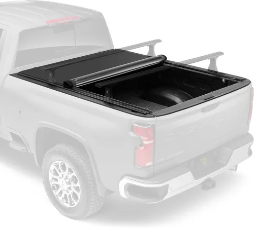 Vista 12 de RealTruck TruXedo Pro X15 - Cubierta suave enrollable para plataforma de camioneta 1485901 Compatible con Dodge Ram 1500 2019 - 2024, no es