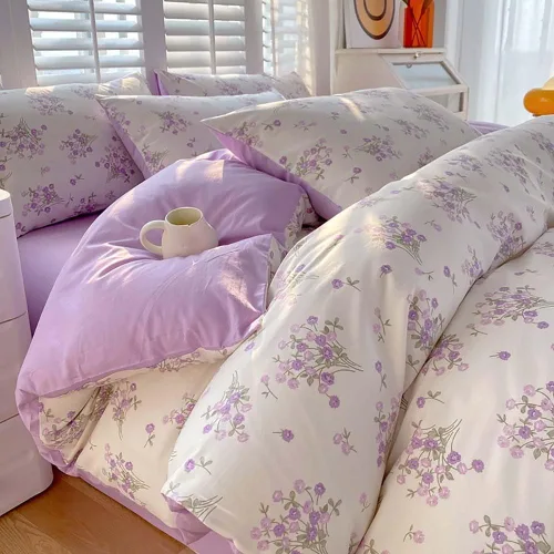 Vista 16 de Nayoroom Funda de edredón floral negra, tamaño Queen, funda de edredón de flores botánicas de primavera, 3 piezas, suave, ligera, juego de ropa